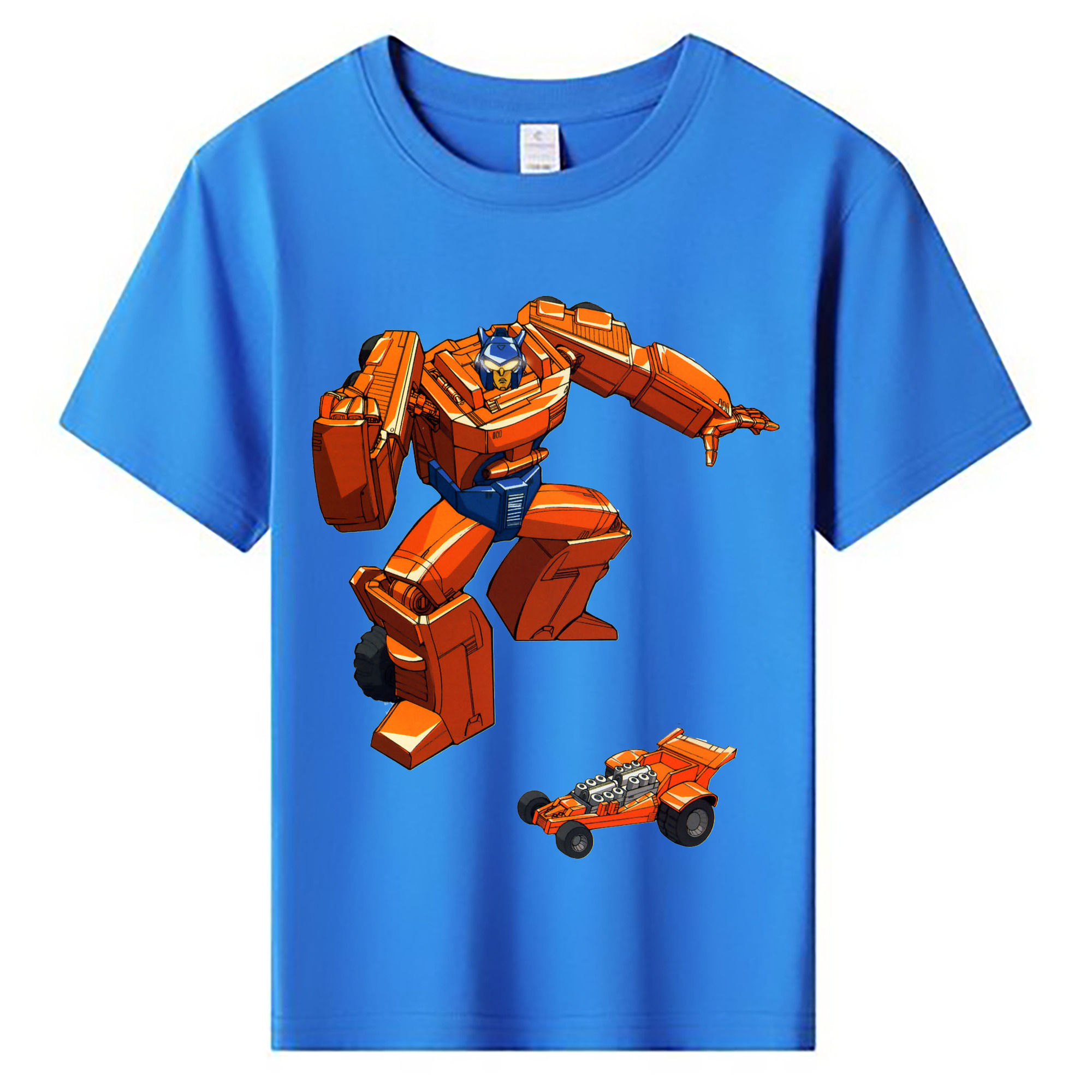 （画像用）  綿100％キッズTシャツ（フロントプリント）